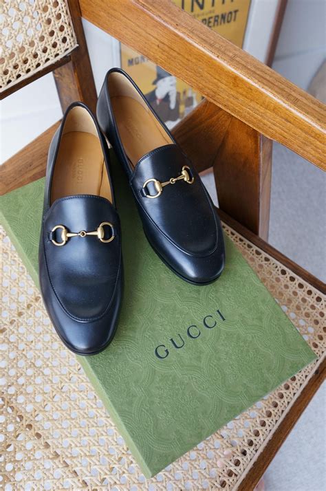 fake gucci jordaan loafer|gucci jordaan loafers women.